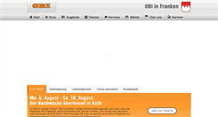 Desktop Screenshot of obi-franken.de